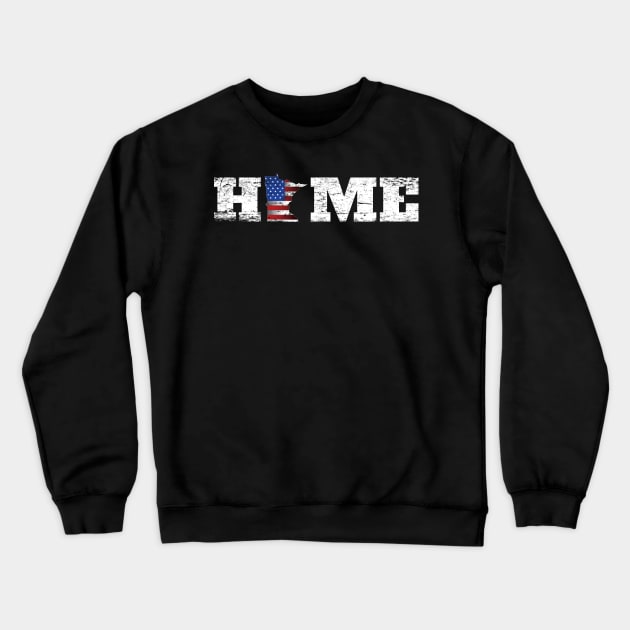 MN Home Pride Crewneck Sweatshirt by MikesTeez